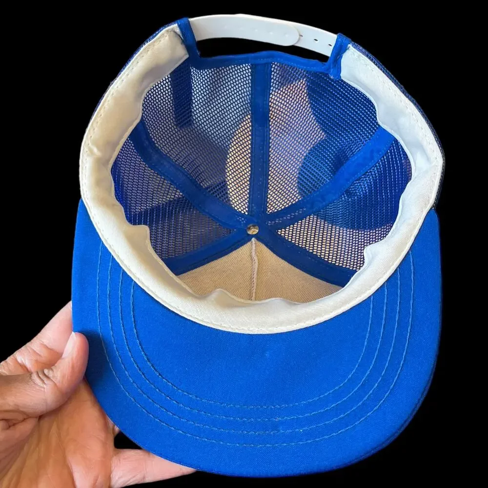 Vintage Valley Pest Control Mesh Trucker Hat One Size Straight Brim Fresno Skate